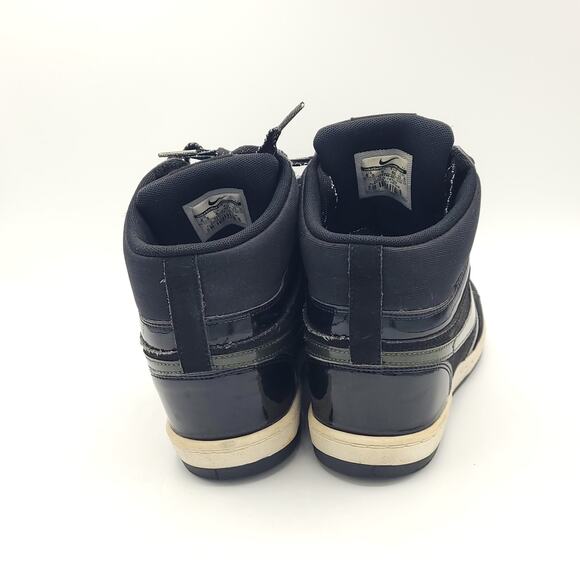 Nike Force Sky High 629746-001 Black Casual Shoes Sneakers women's Size 8.5 - Picture 6 of 9